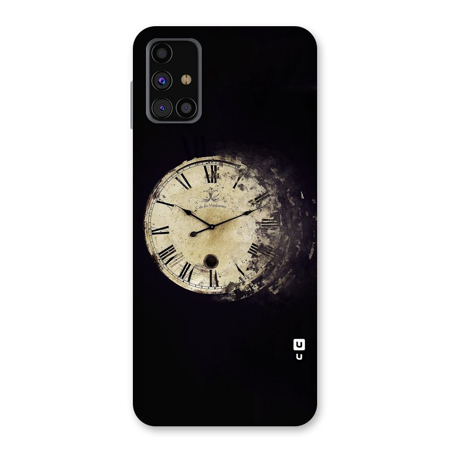 Fading Clock Back Case for Galaxy M31s