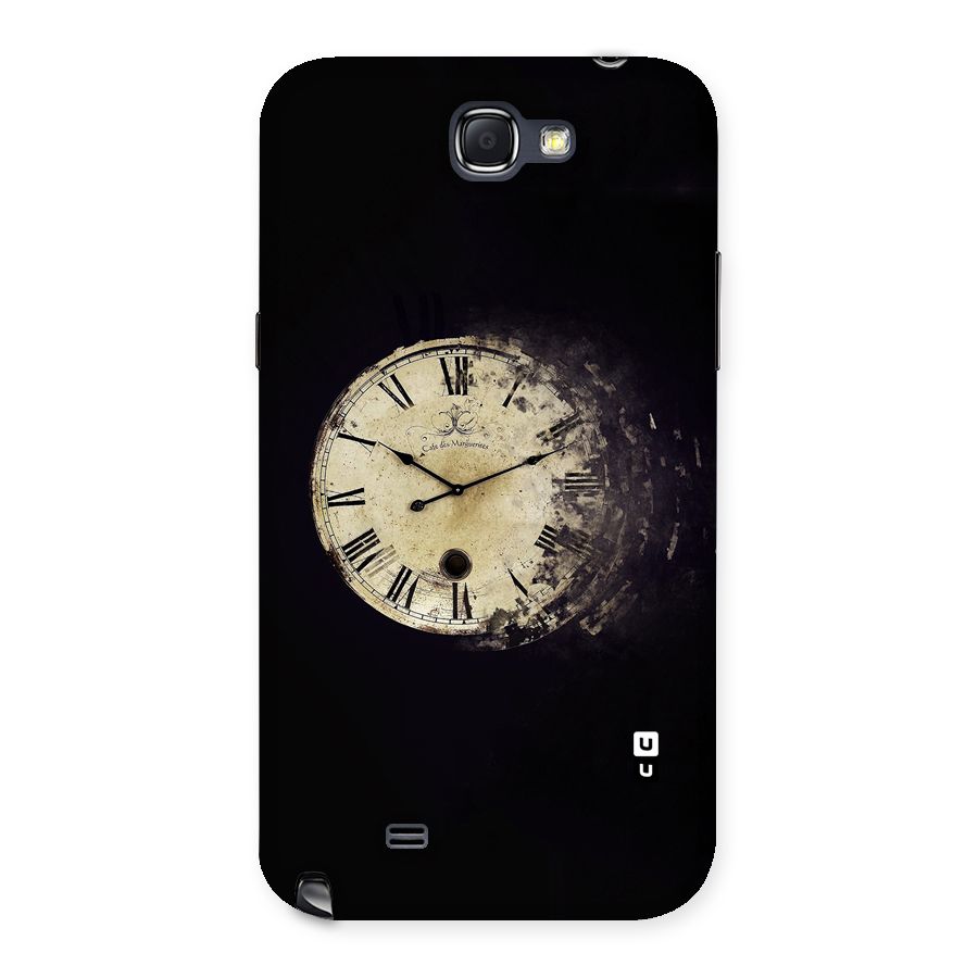 Fading Clock Back Case for Galaxy Note 2