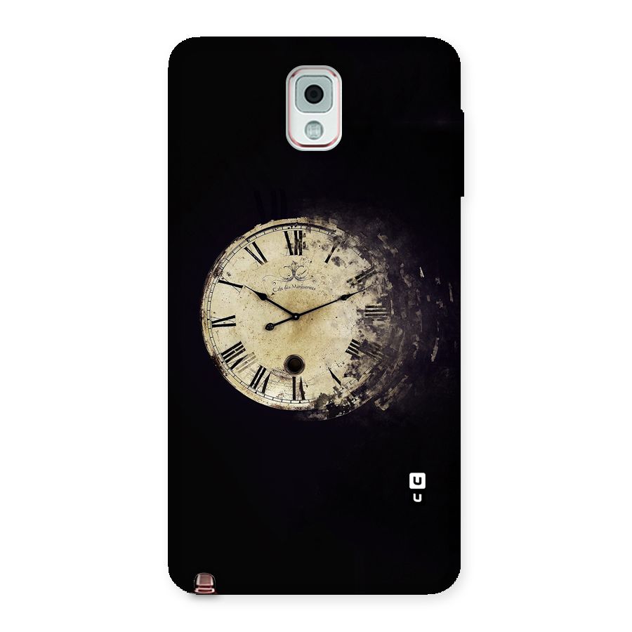 Fading Clock Back Case for Galaxy Note 3