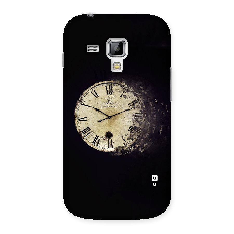 Fading Clock Back Case for Galaxy S Duos