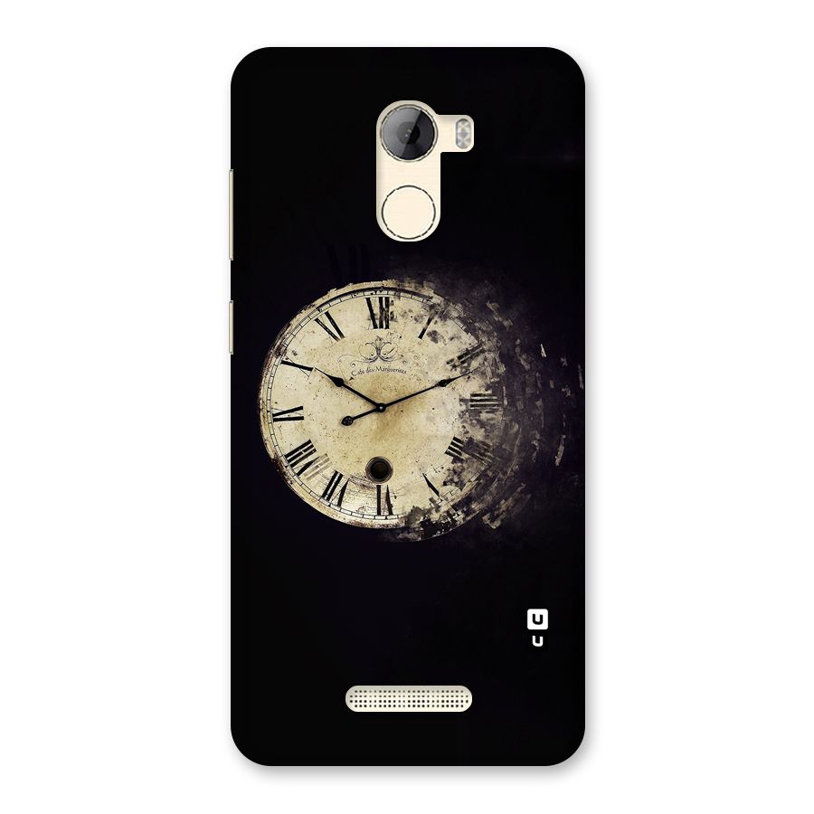 Fading Clock Back Case for Gionee A1 LIte