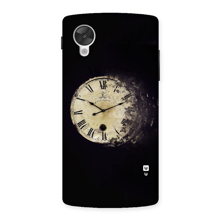 Fading Clock Back Case for Google Nexsus 5