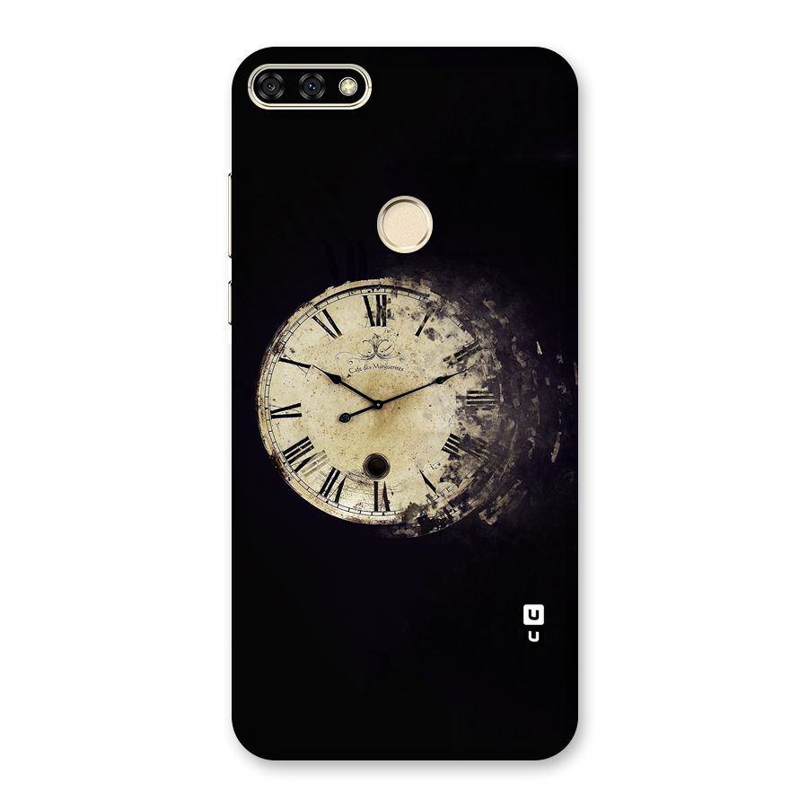 Fading Clock Back Case for Honor 7A