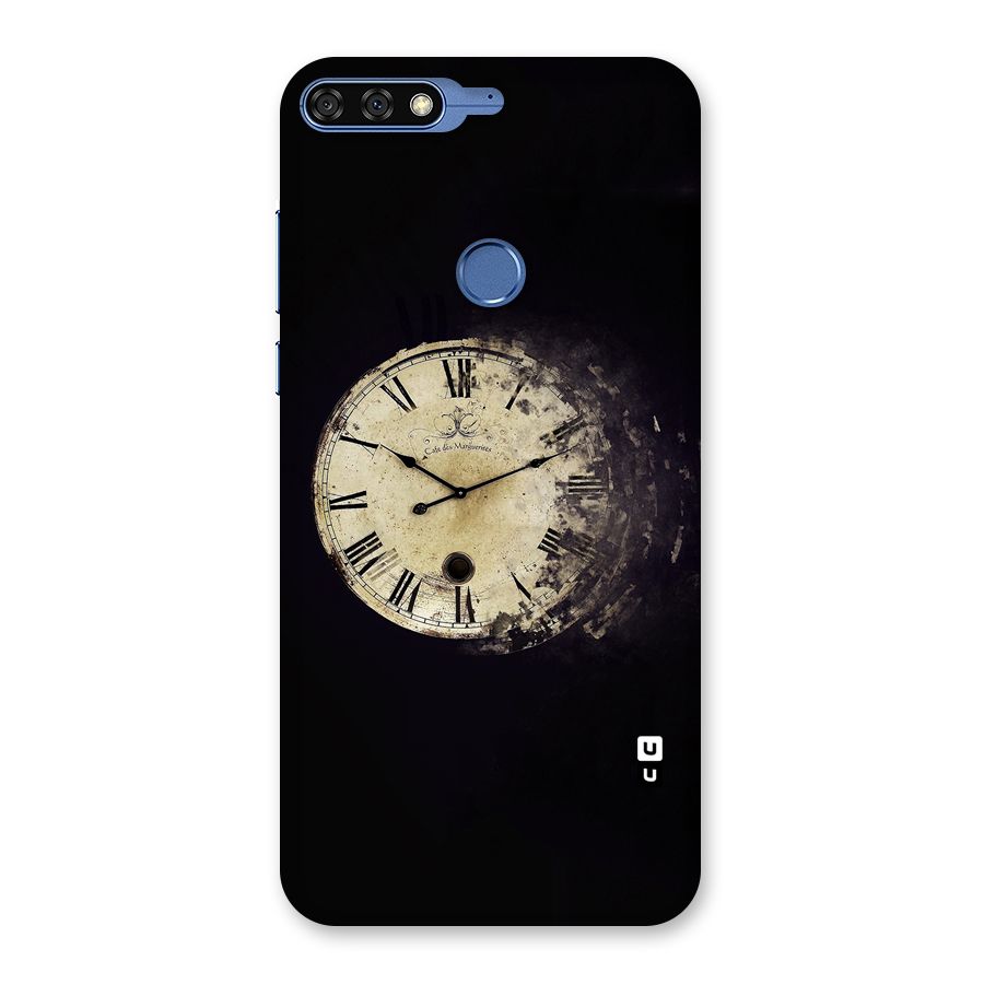 Fading Clock Back Case for Honor 7C
