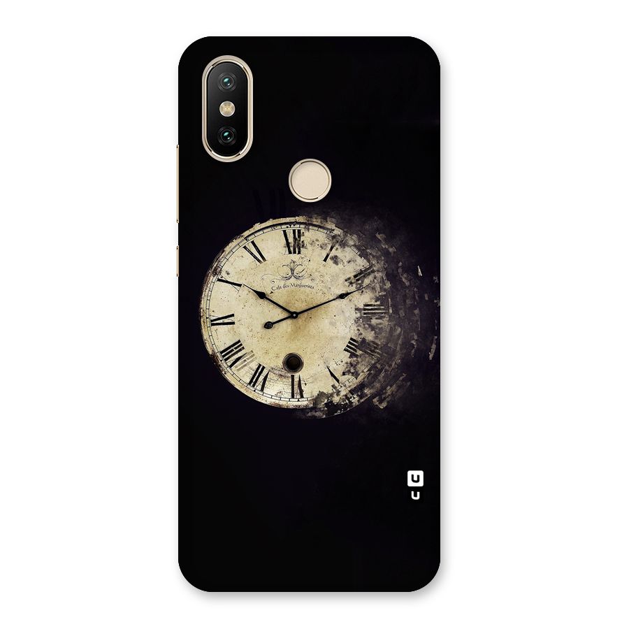 Fading Clock Back Case for Mi A2