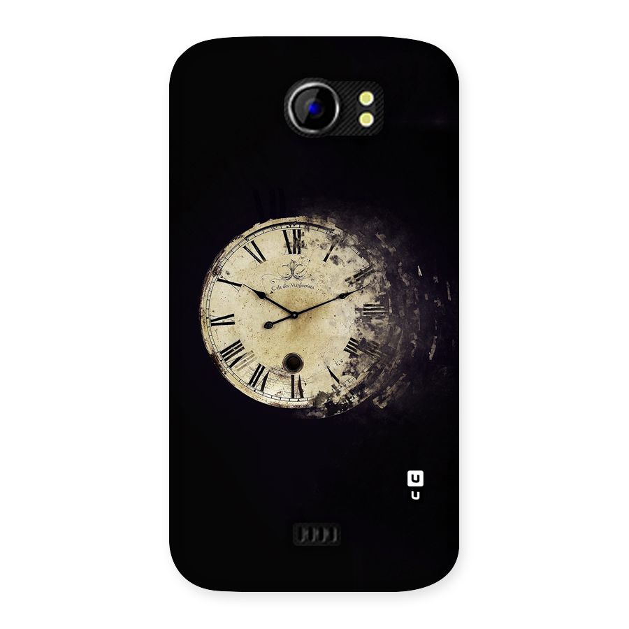 Fading Clock Back Case for Micromax Canvas 2 A110