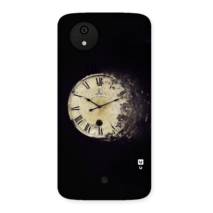 Fading Clock Back Case for Micromax Canvas A1