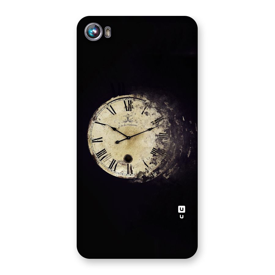 Fading Clock Back Case for Micromax Canvas Fire 4 A107