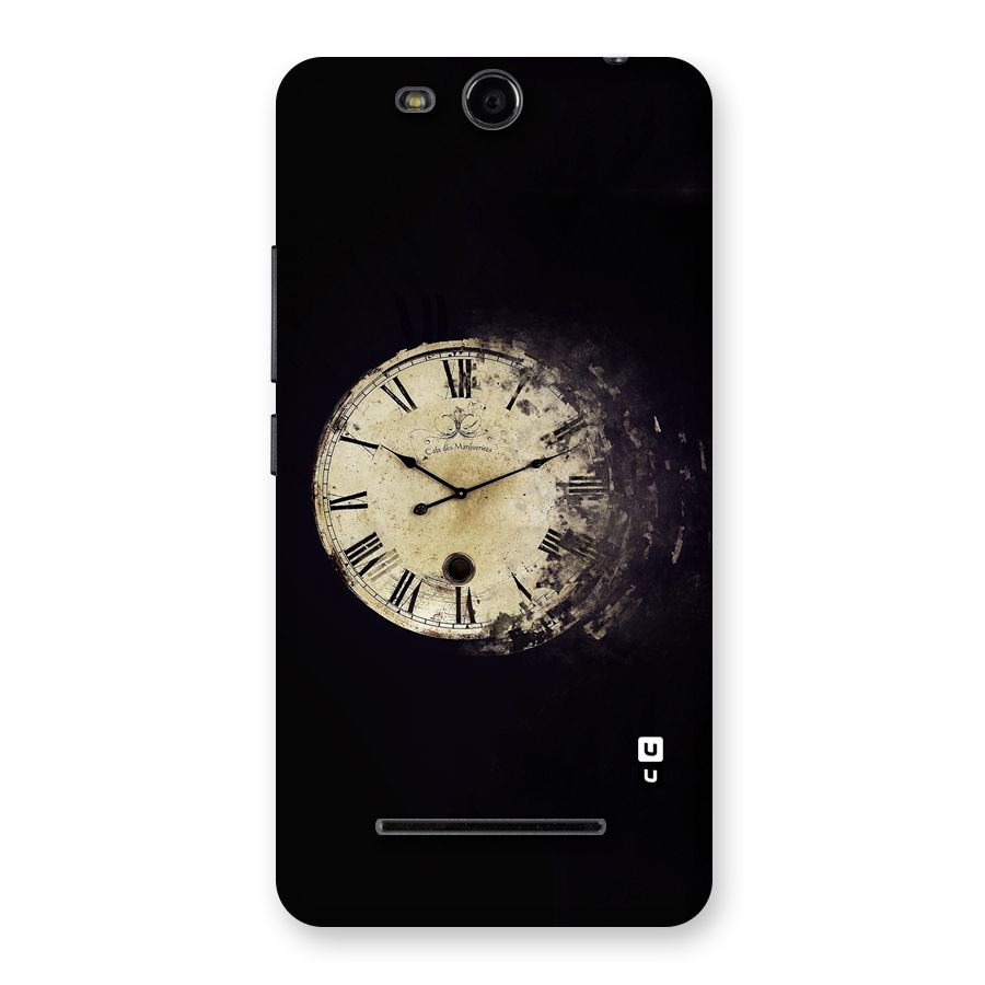 Fading Clock Back Case for Micromax Canvas Juice 3 Q392