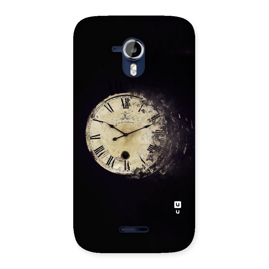 Fading Clock Back Case for Micromax Canvas Magnus A117