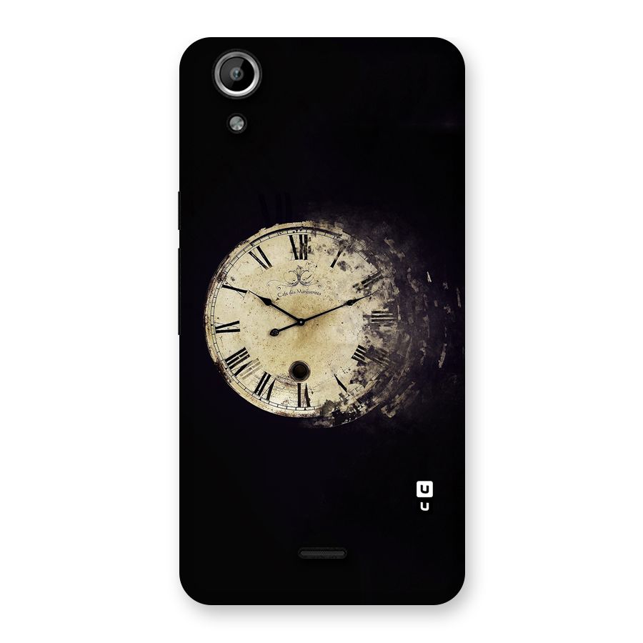 Fading Clock Back Case for Micromax Canvas Selfie Lens Q345