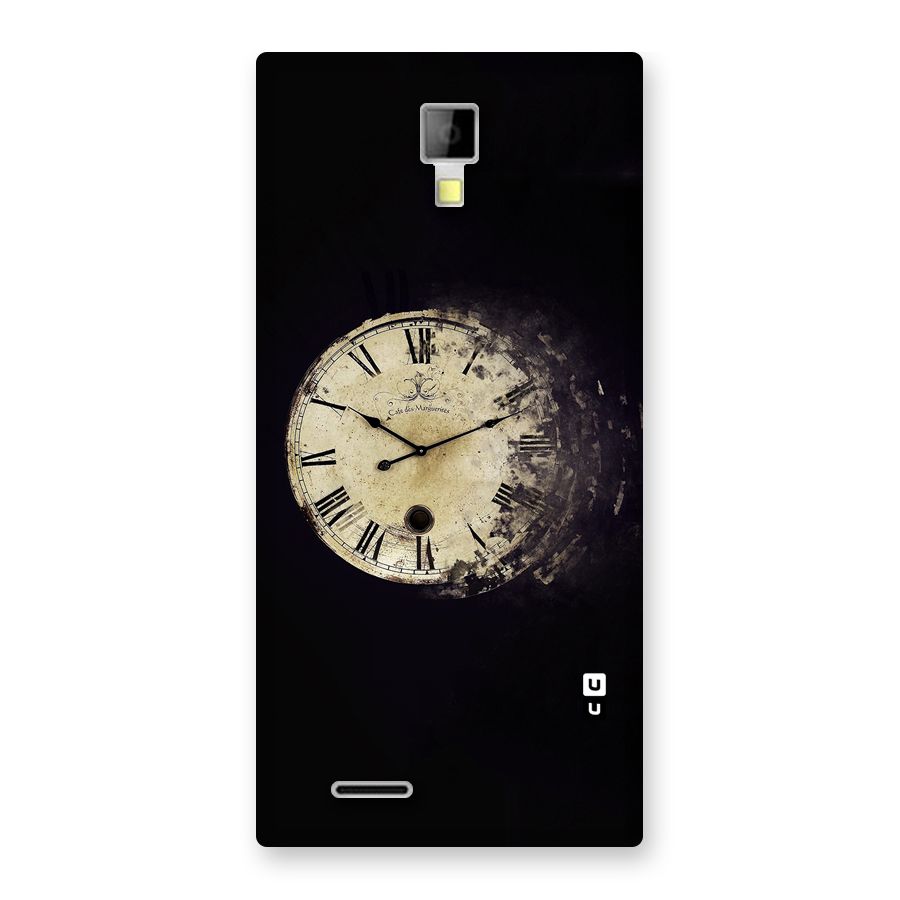 Fading Clock Back Case for Micromax Canvas Xpress A99