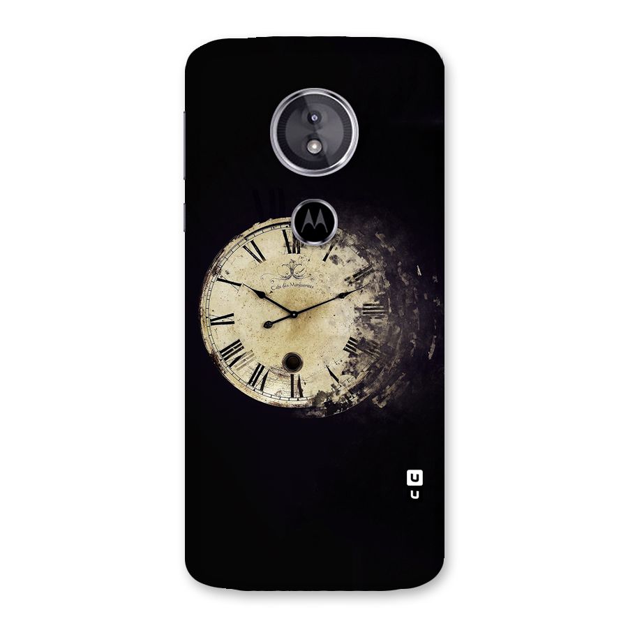 Fading Clock Back Case for Moto E5
