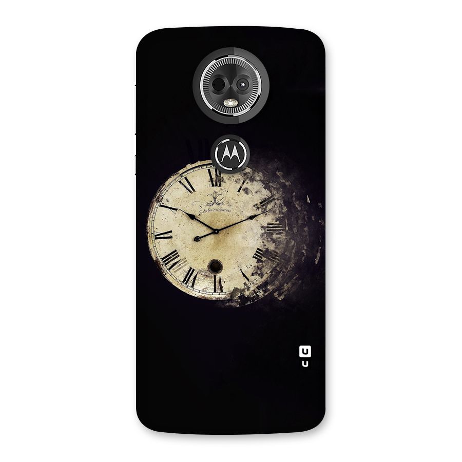 Fading Clock Back Case for Moto E5 Plus