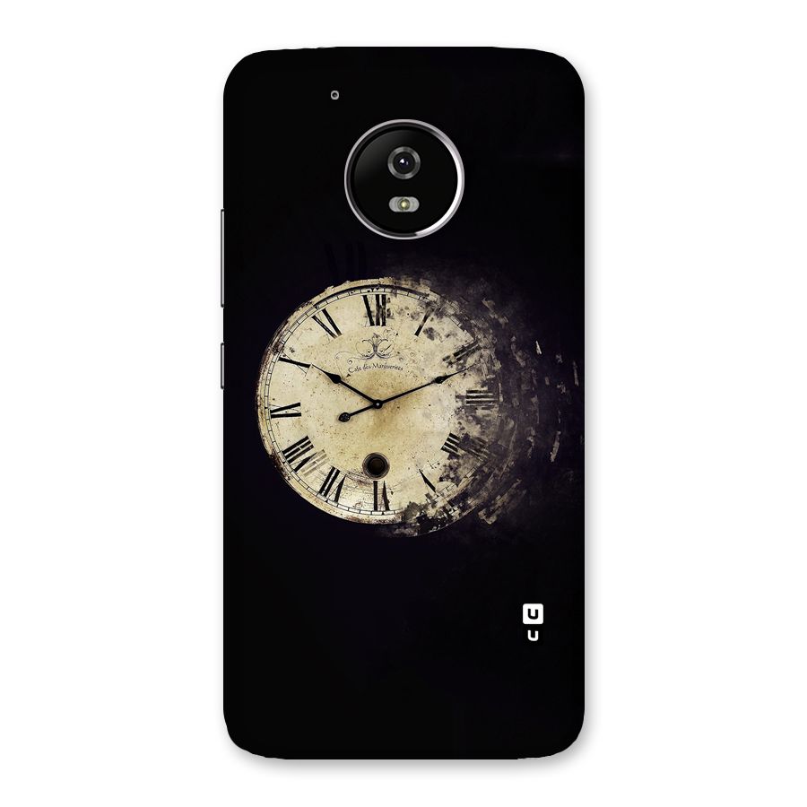 Fading Clock Back Case for Moto G5