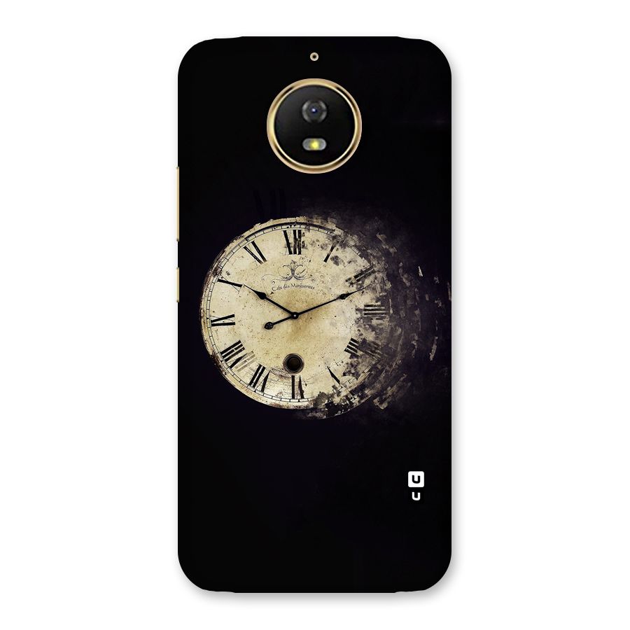 Fading Clock Back Case for Moto G5s