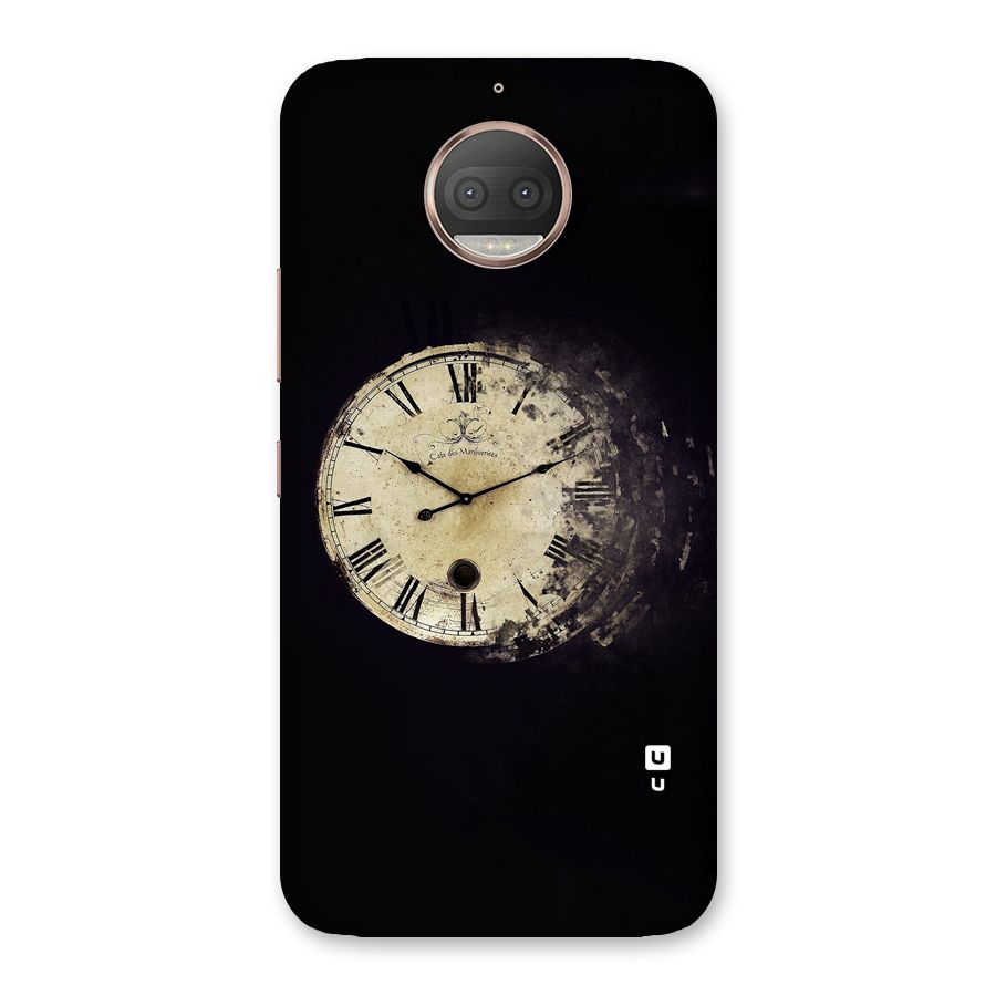 Fading Clock Back Case for Moto G5s Plus