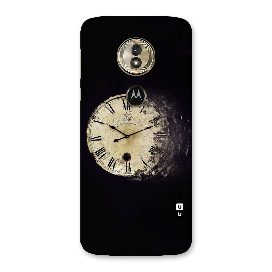 Fading Clock Back Case for Moto G6 Play