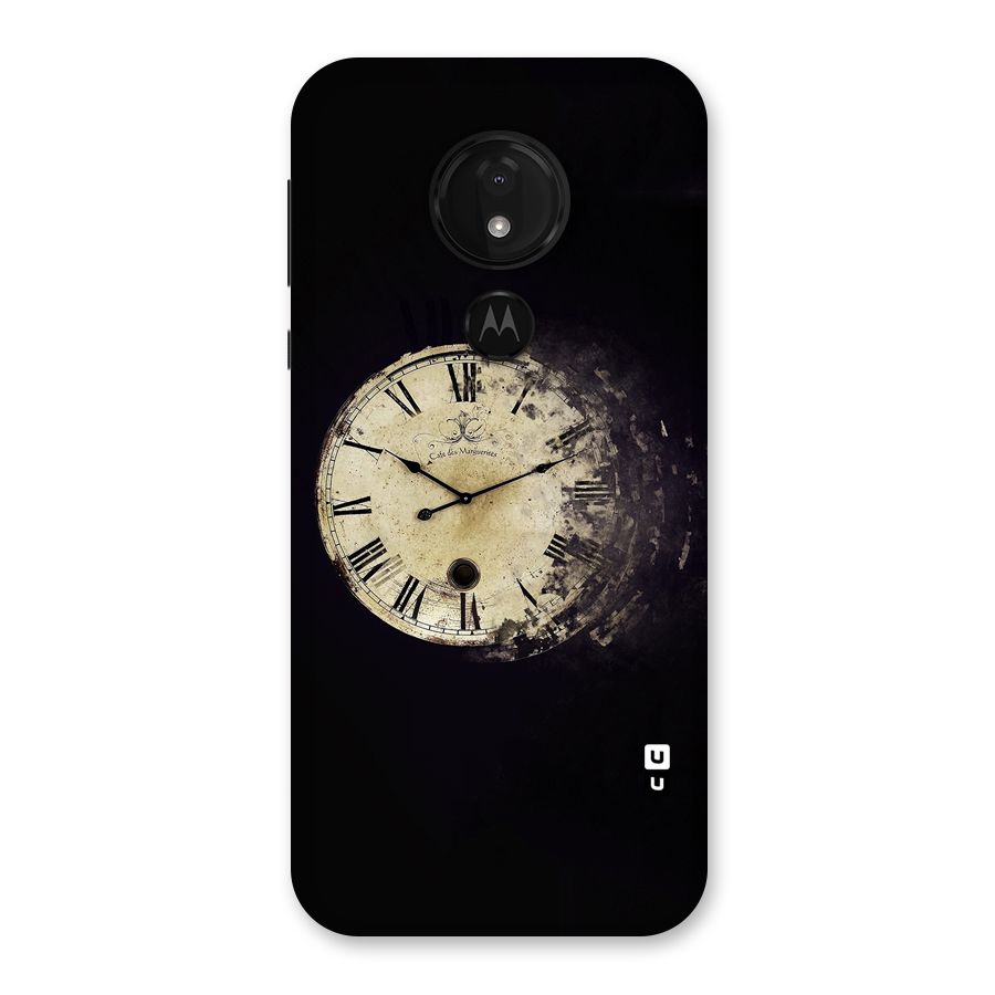 Fading Clock Back Case for Moto G7 Power