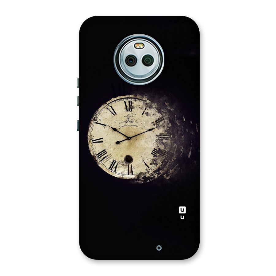 Fading Clock Back Case for Moto X4