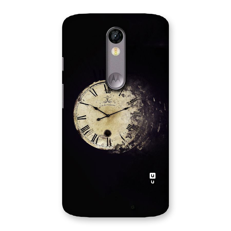 Fading Clock Back Case for Moto X Force