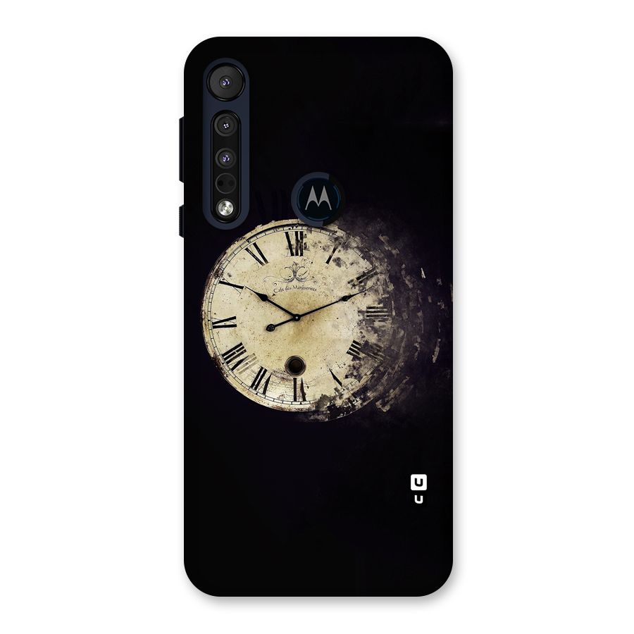 Fading Clock Back Case for Motorola One Macro