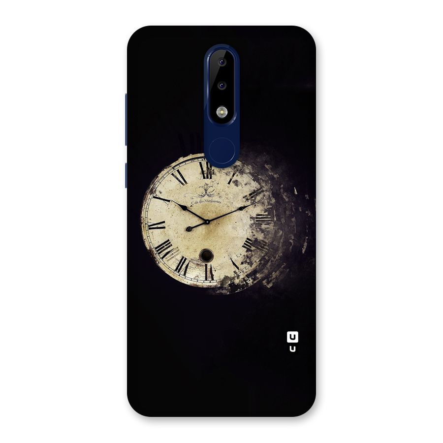 Fading Clock Back Case for Nokia 5.1 Plus