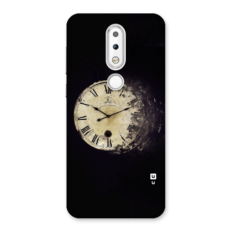 Fading Clock Back Case for Nokia 6.1 Plus