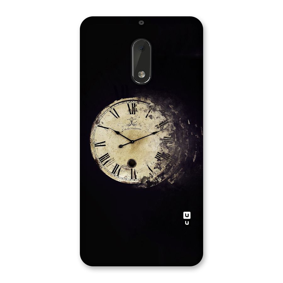 Fading Clock Back Case for Nokia 6