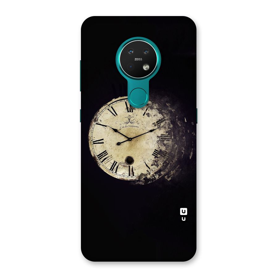 Fading Clock Back Case for Nokia 7.2