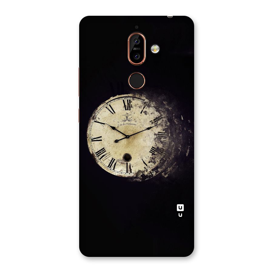 Fading Clock Back Case for Nokia 7 Plus