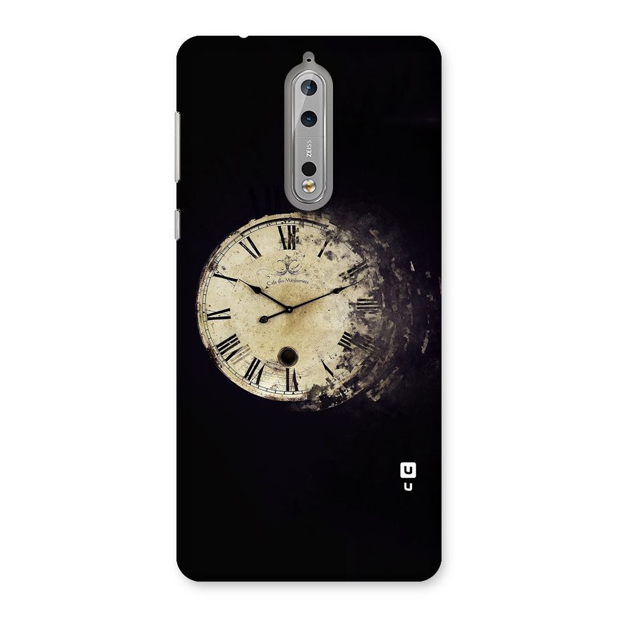 Fading Clock Back Case for Nokia 8
