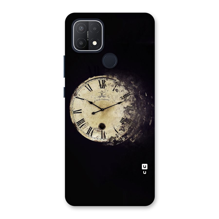 Fading Clock Back Case for Oppo A15s