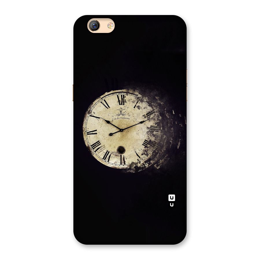 Fading Clock Back Case for Oppo F3 Plus