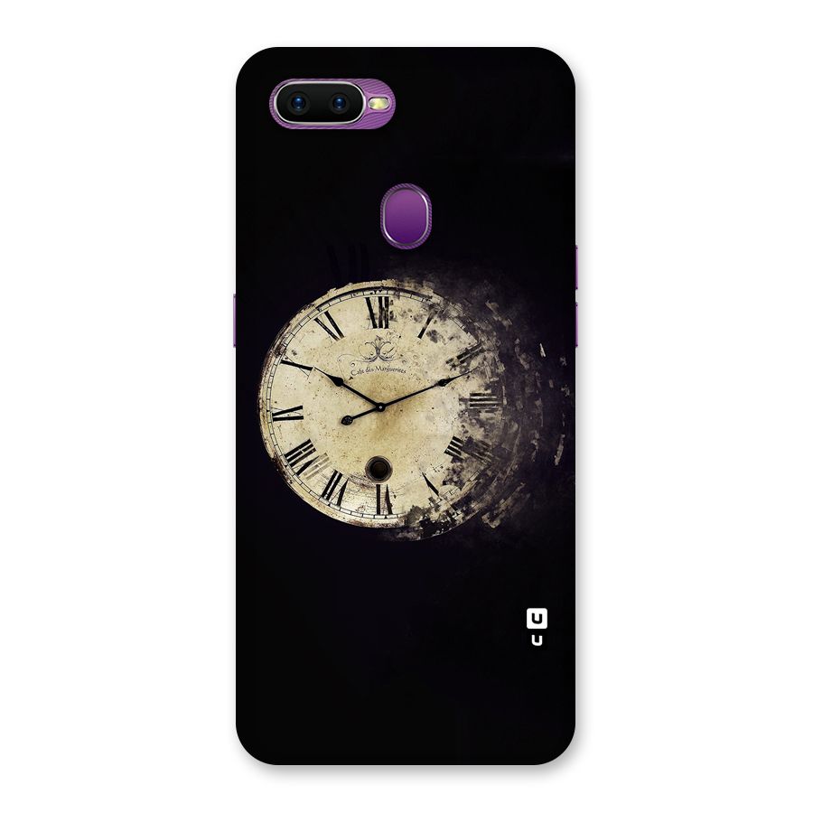 Fading Clock Back Case for Oppo F9