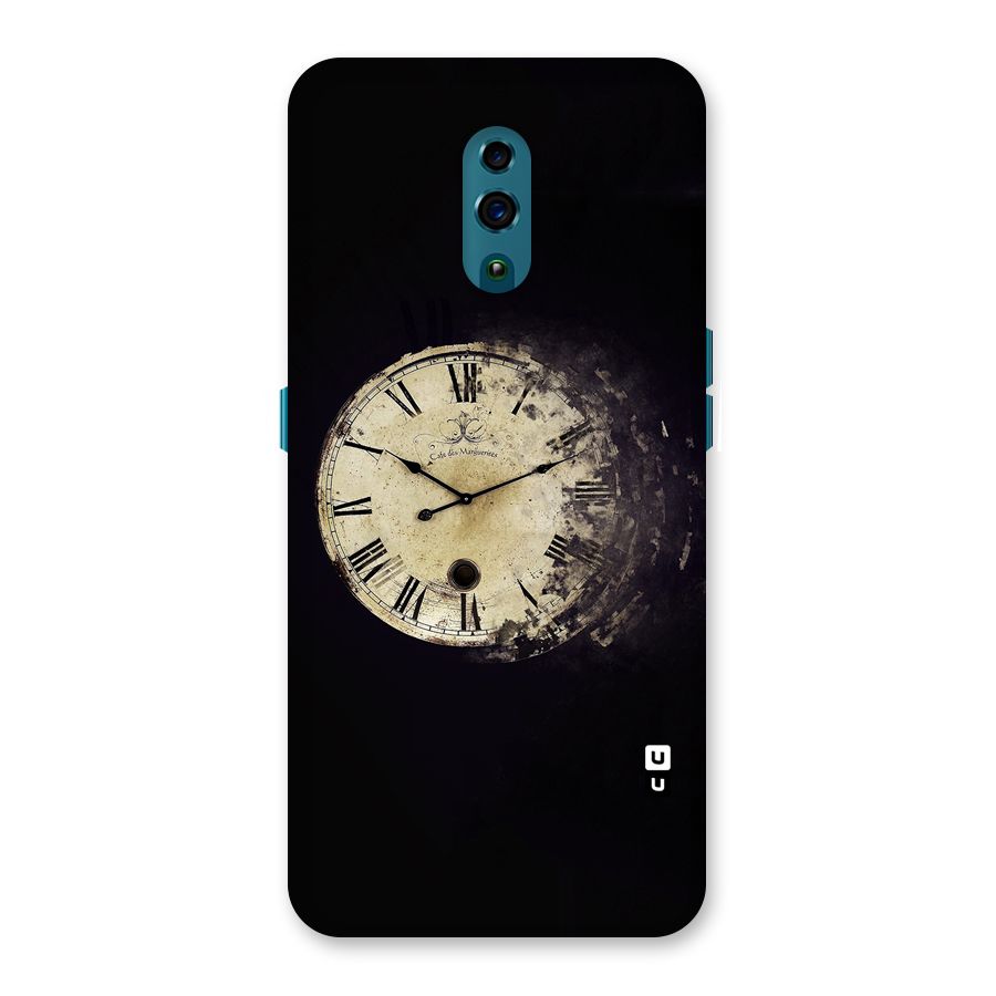 Fading Clock Back Case for Oppo Reno