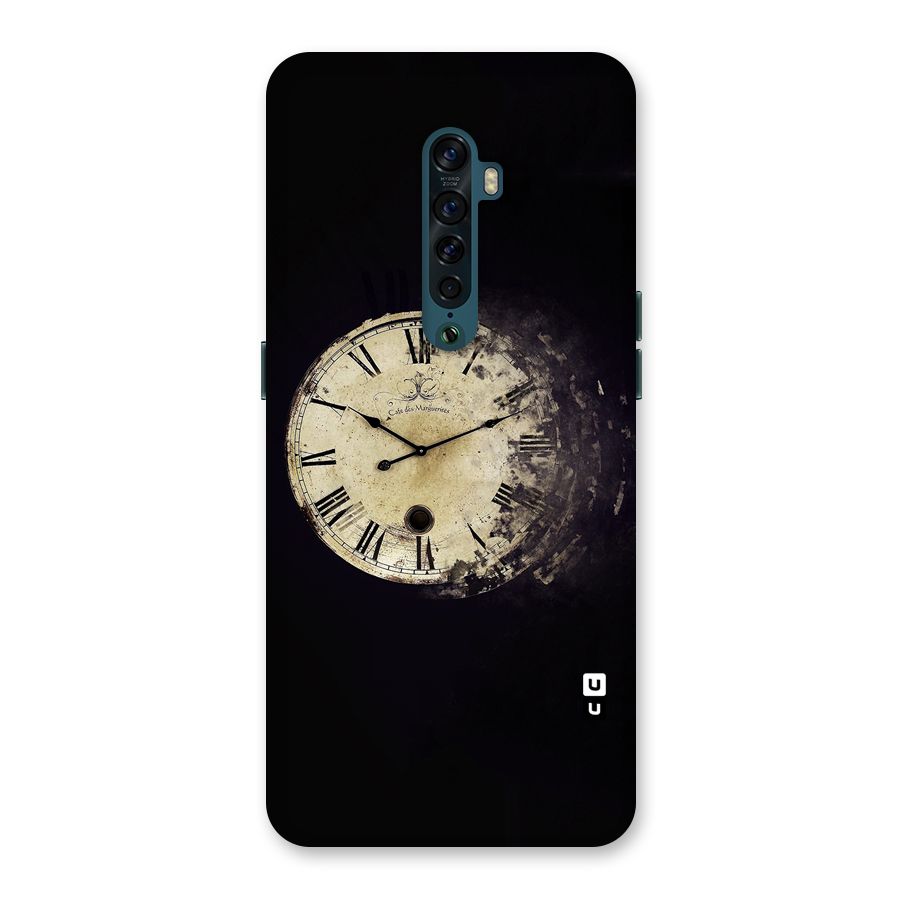 Fading Clock Back Case for Oppo Reno2