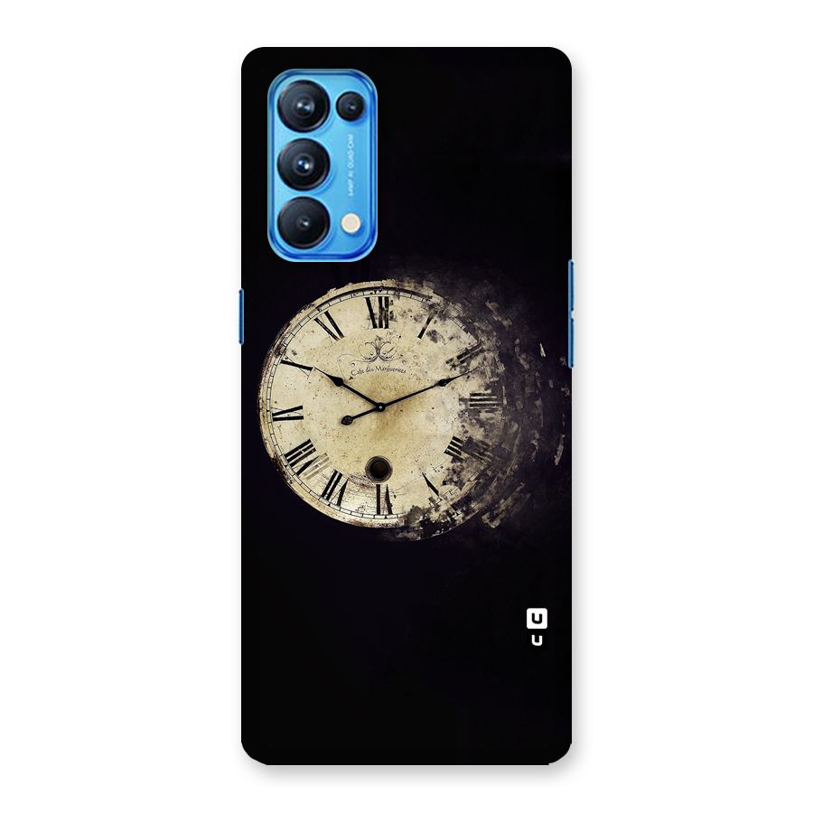 Fading Clock Back Case for Oppo Reno5 Pro 5G