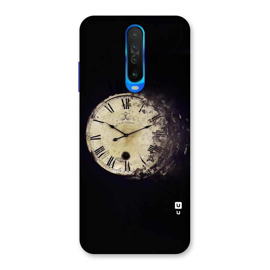 Fading Clock Back Case for Poco X2