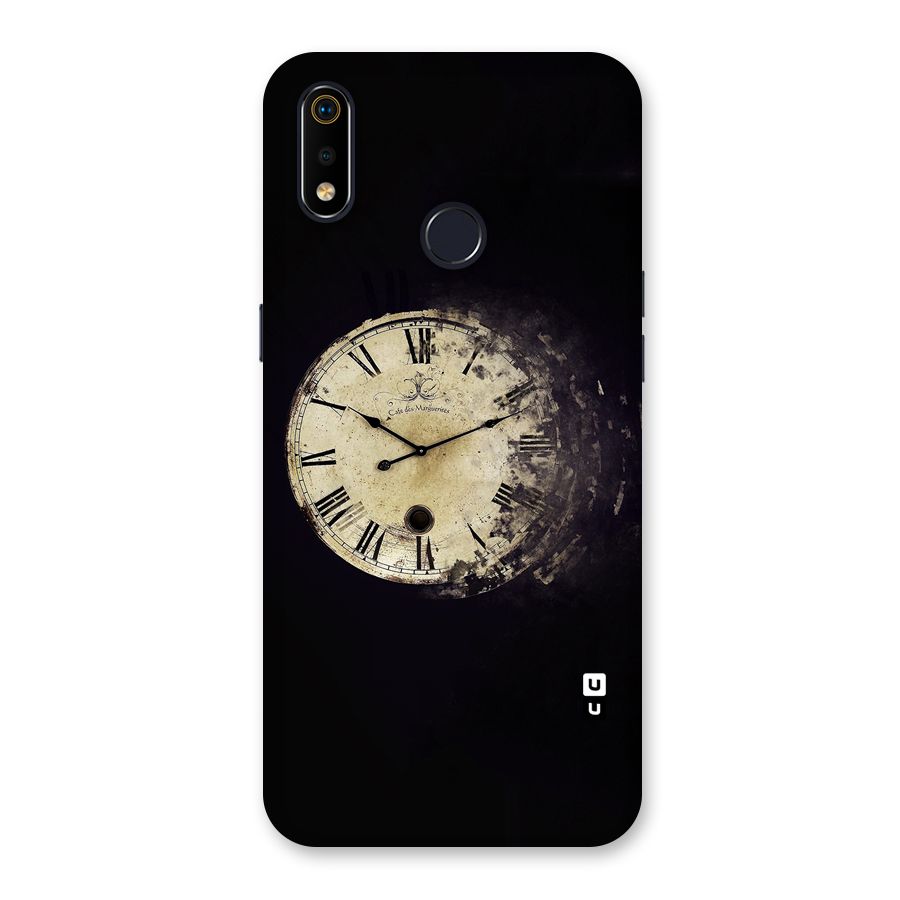Fading Clock Back Case for Realme 3i