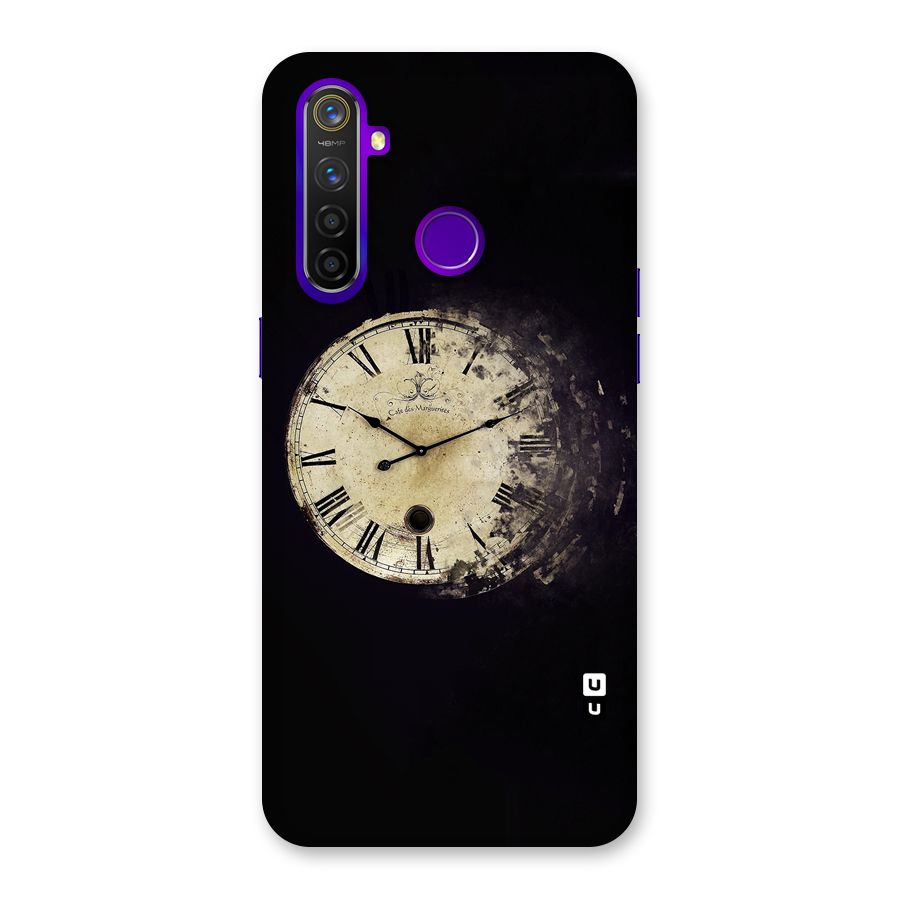 Fading Clock Back Case for Realme 5 Pro