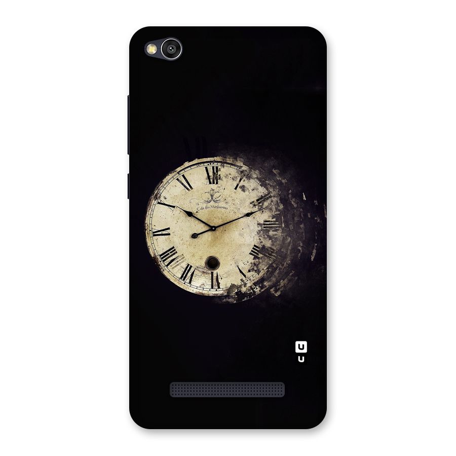 Fading Clock Back Case for Redmi 4A
