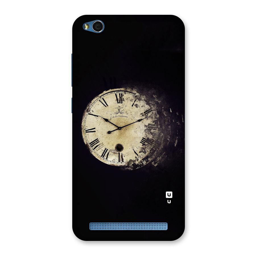 Fading Clock Back Case for Redmi 5A
