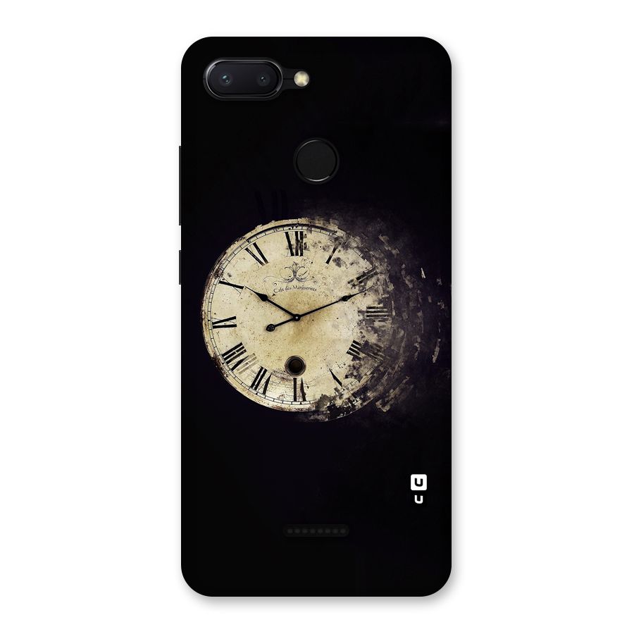 Fading Clock Back Case for Redmi 6