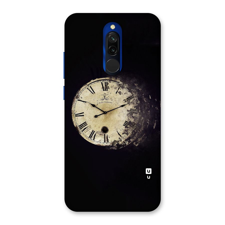 Fading Clock Back Case for Redmi 8