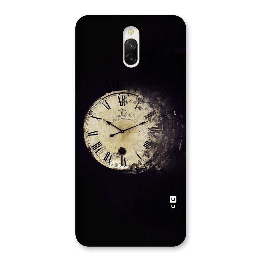 Fading Clock Back Case for Redmi 8A Dual