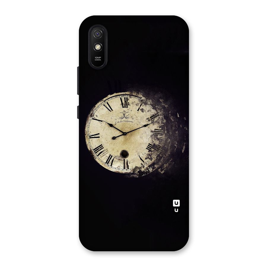 Fading Clock Back Case for Redmi 9i