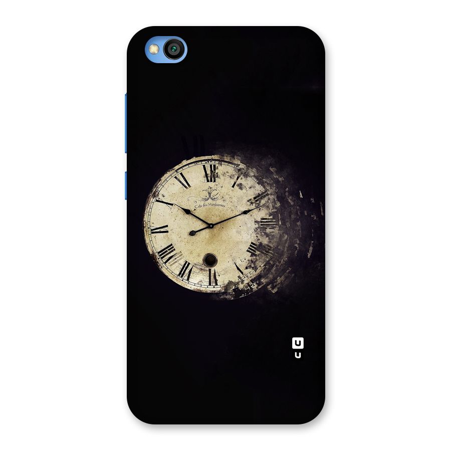 Fading Clock Back Case for Redmi Go