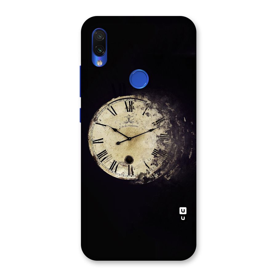 Fading Clock Back Case for Redmi Note 7S