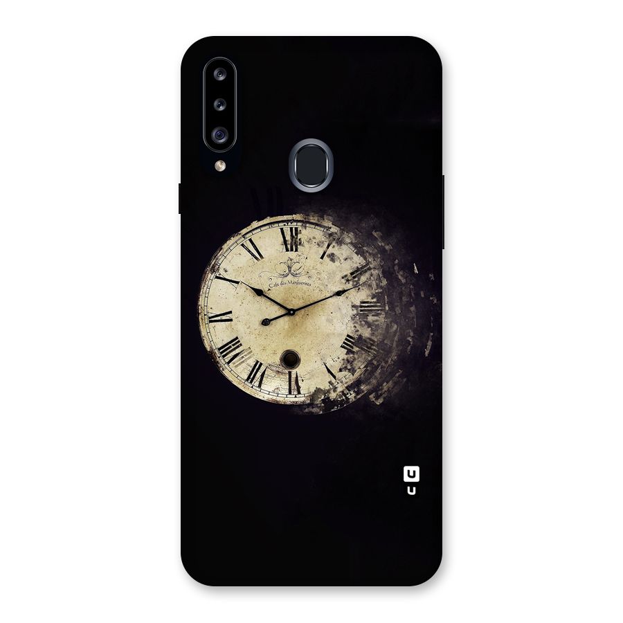 Fading Clock Back Case for Samsung Galaxy A20s